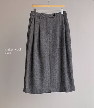 에르멜로 - [wool50] 마랫 skirt