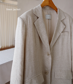 에르멜로 - [linen 50]마르 jacket