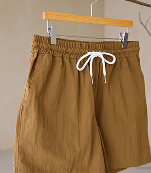 에르멜로 - [banding / 6color]이데 half pants