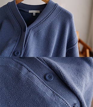 에르멜로 - [3 color]보얀 knit cardigan